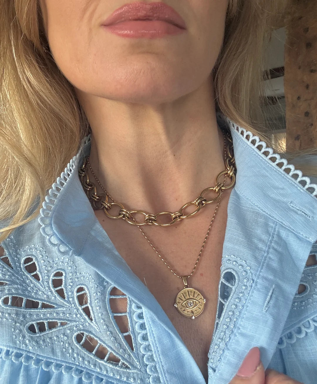 All Seeing Eye Pendant Necklace