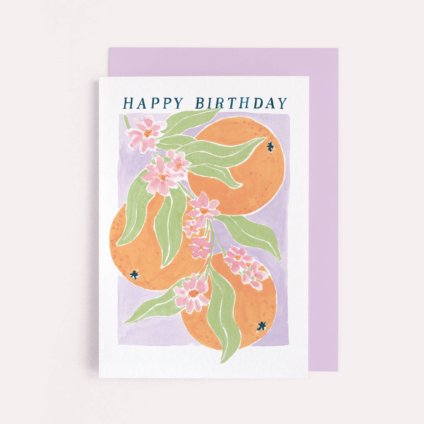 Oranges Birthday Card