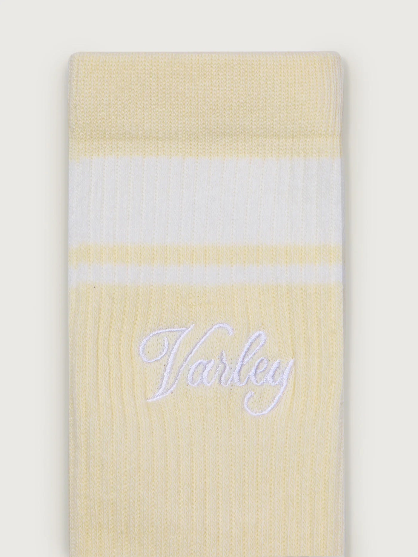 Lamar Club Stripe Sock - Yellow/ Egret