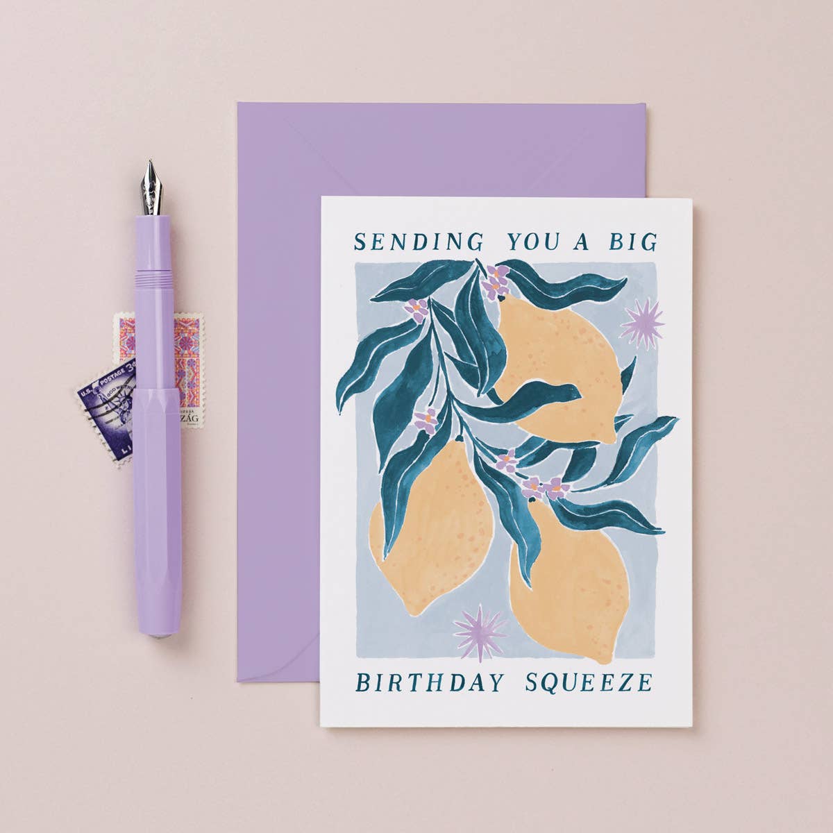 Lemons Birthday Card