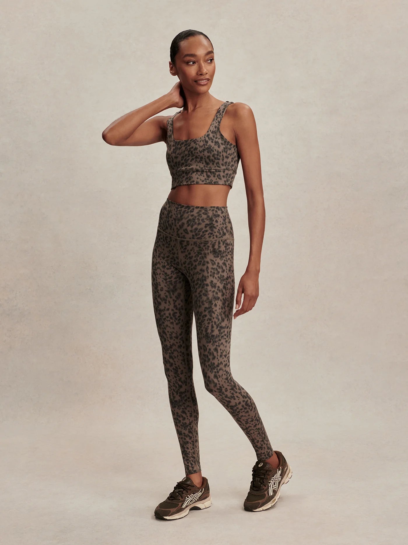 FreeSoft™ Cori Bra - Brown Contrast Cheetah