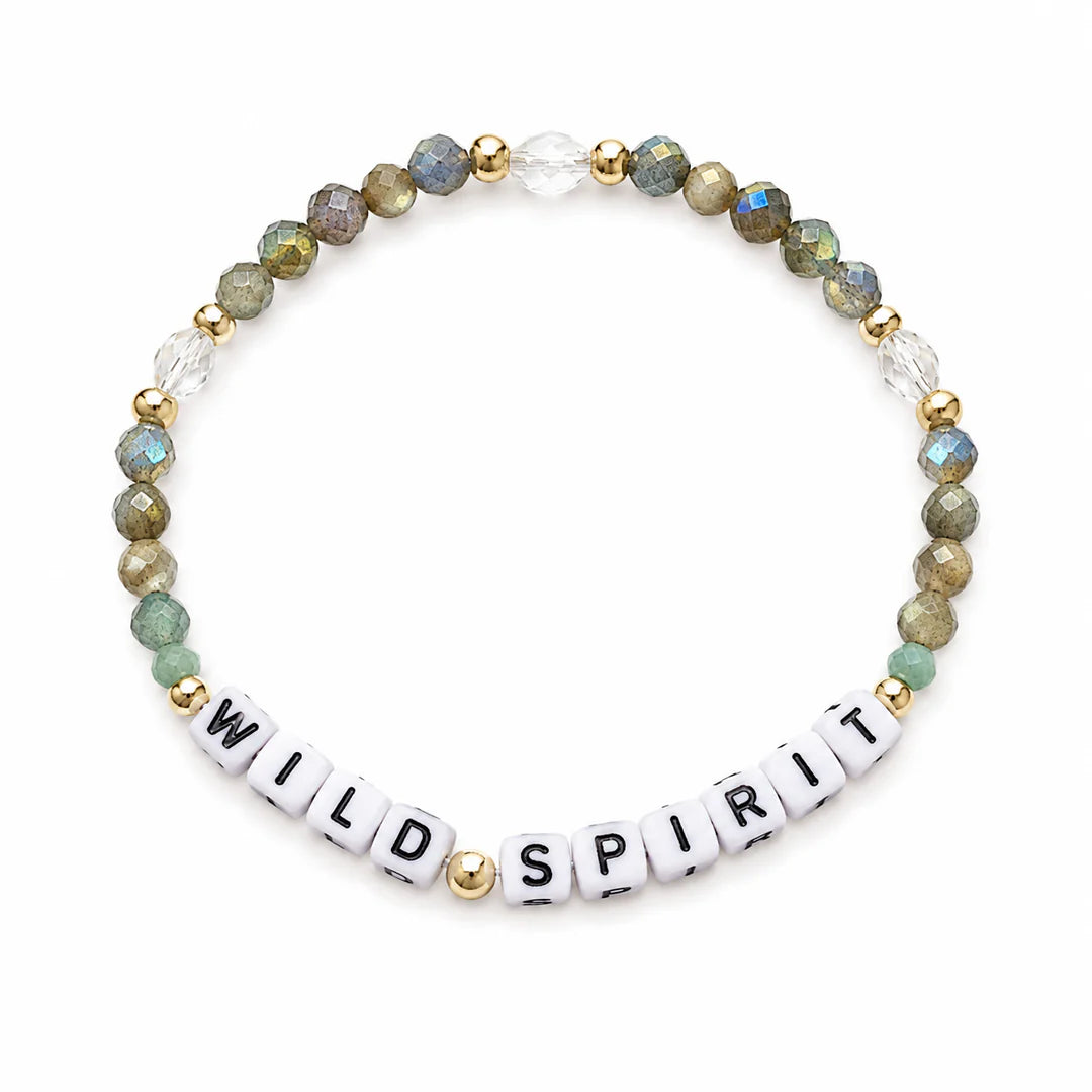 Wild Spirit Letter Bracelet