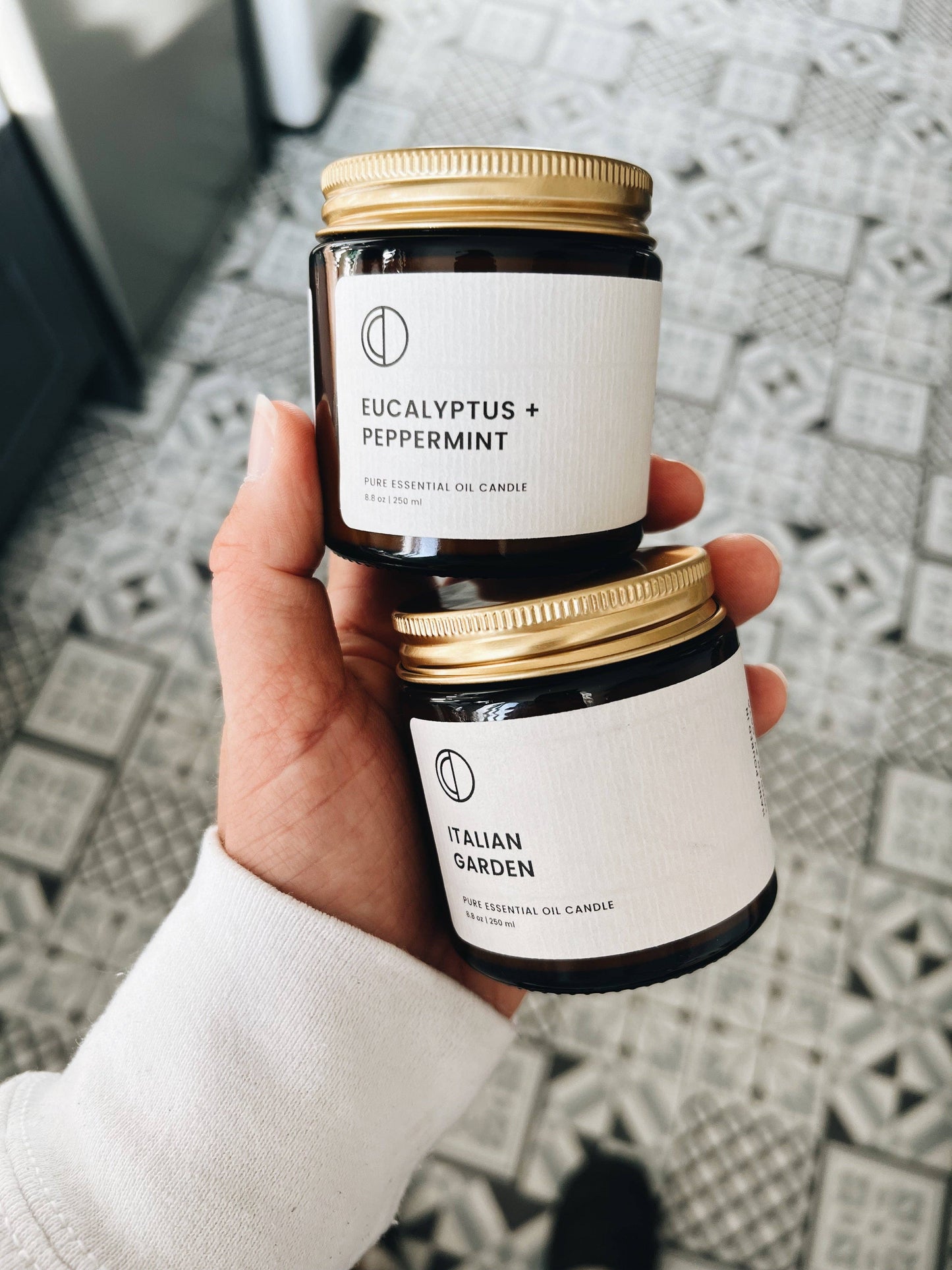 Morning Light candle - (Neroli, Basil and Lime): 250ml