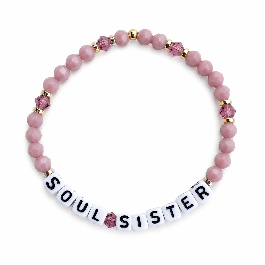 Soul Sister Letter Bracelet