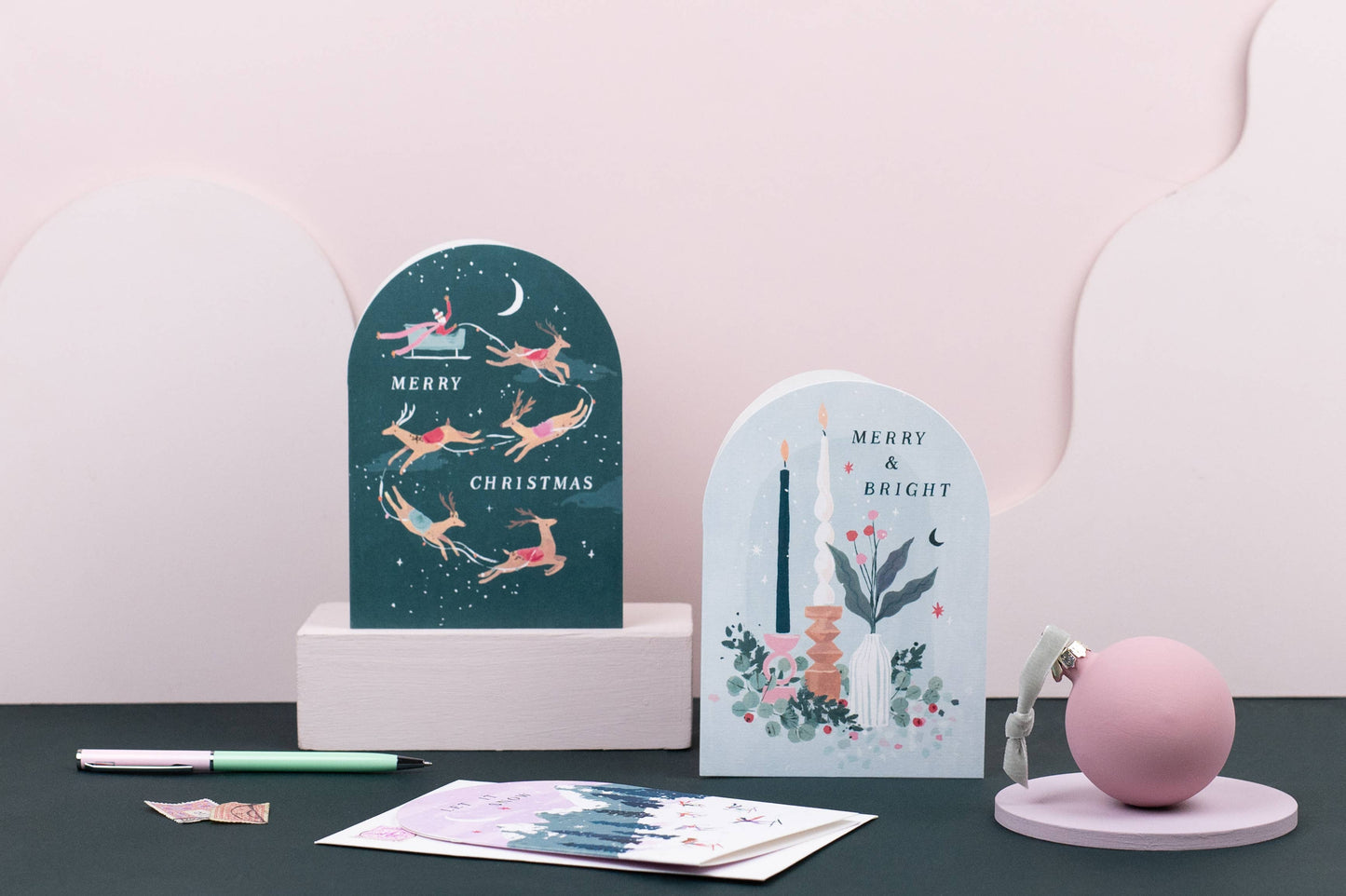 Reindeer Christmas Card | Holiday Card | Seasonal Cards