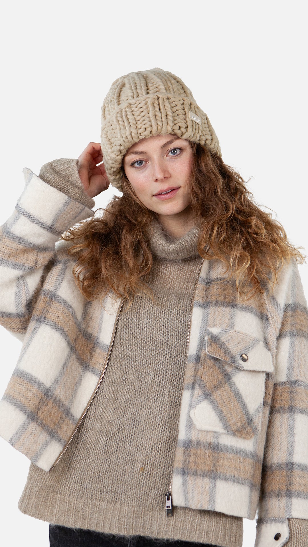 Hermitta Beanie - Beige
