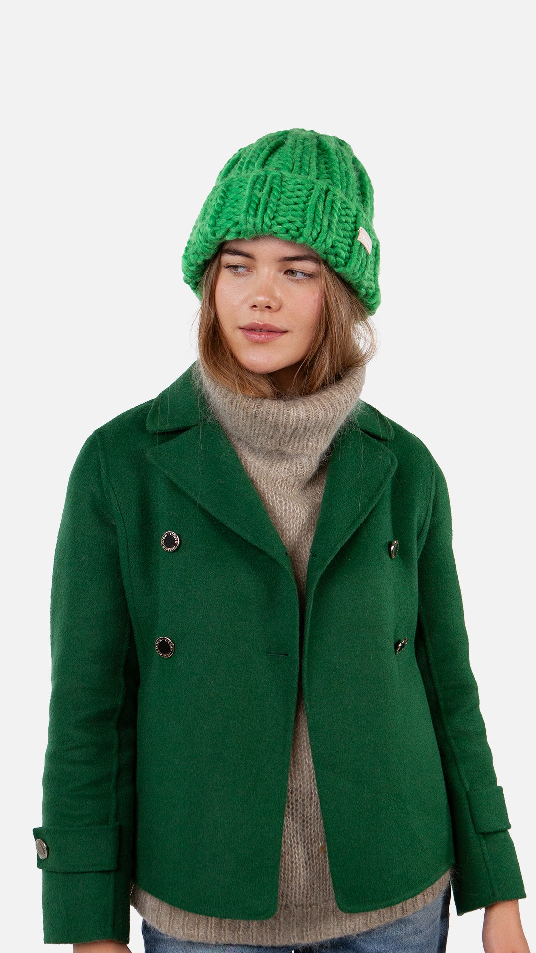 Hermitta Beanie - Green