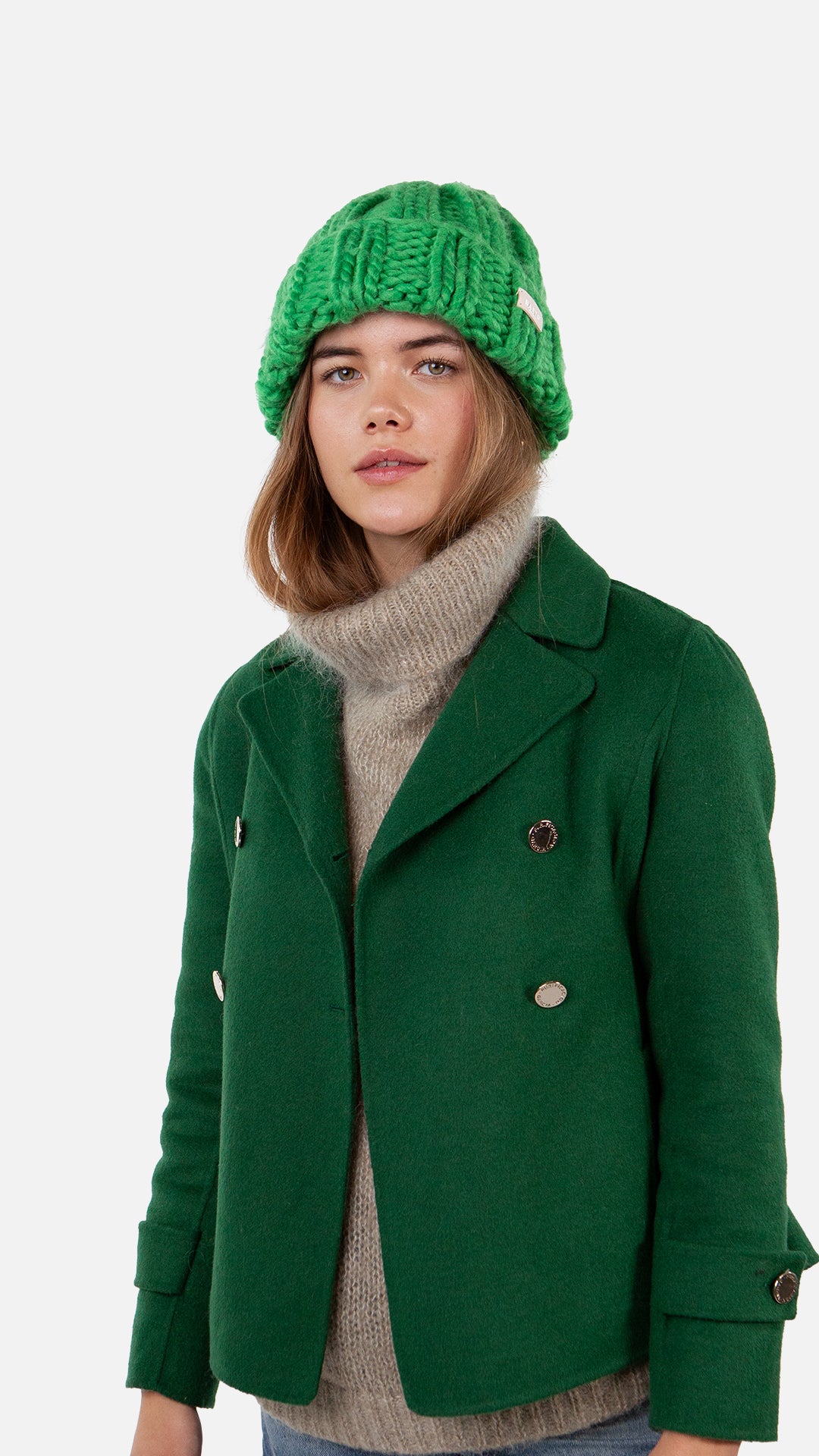 Hermitta Beanie - Green