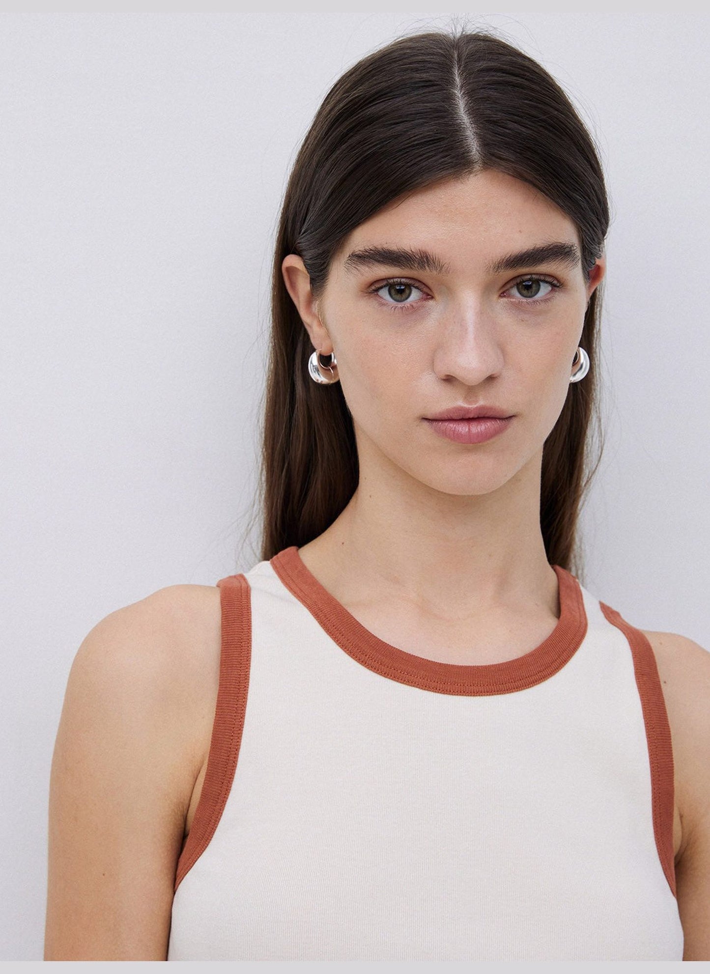 Contrast Vest Top
