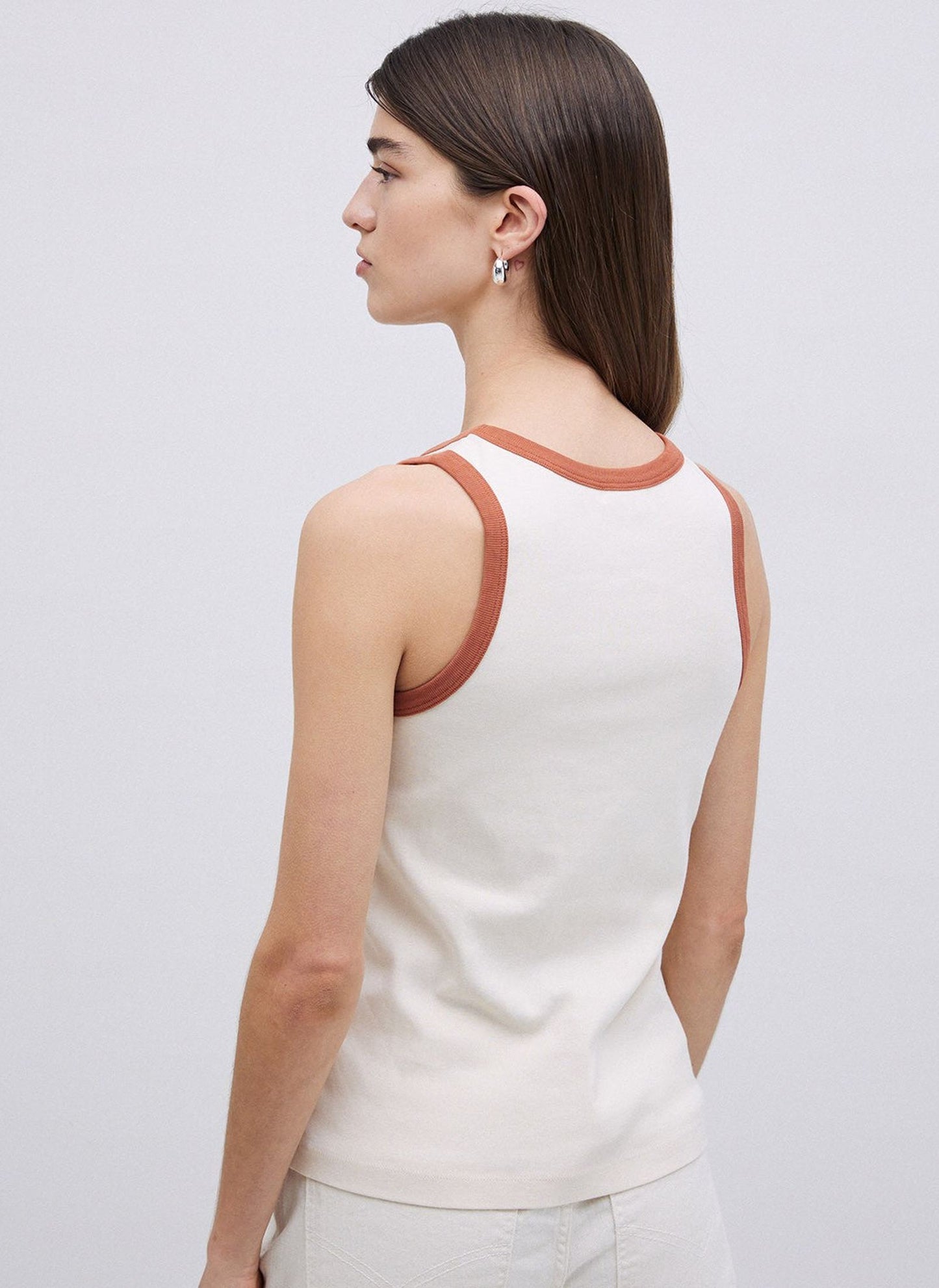 Contrast Vest Top