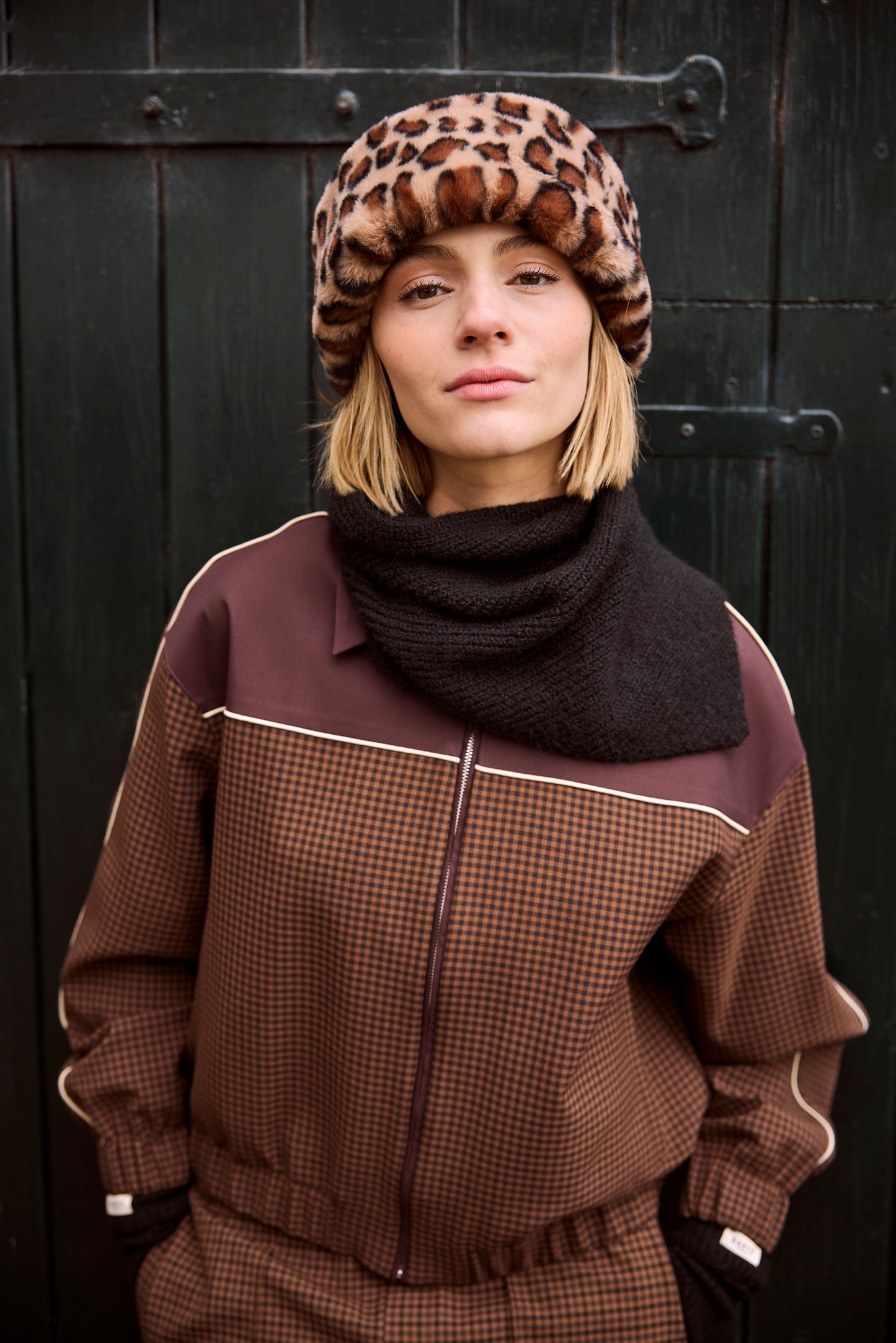Cherrybush Hat - Leopard Print