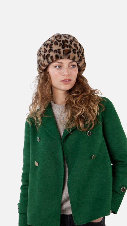 Cherrybush Hat - Leopard Print