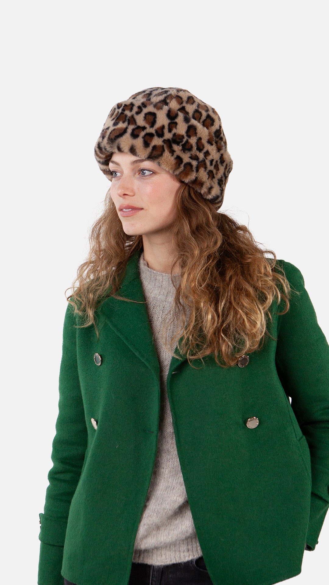 Cherrybush Hat - Leopard Print