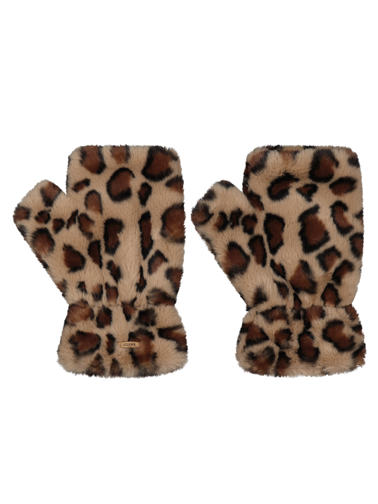 Britamu Fingerless Gloves - Leopard Print