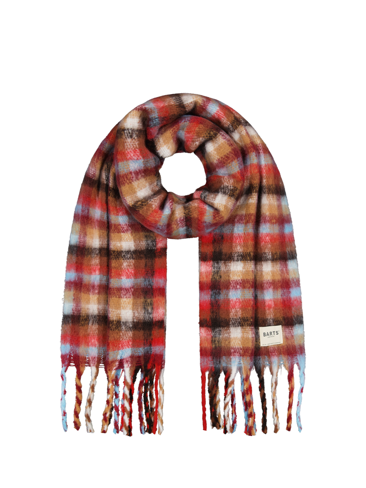 Plaity Scarf - Brown