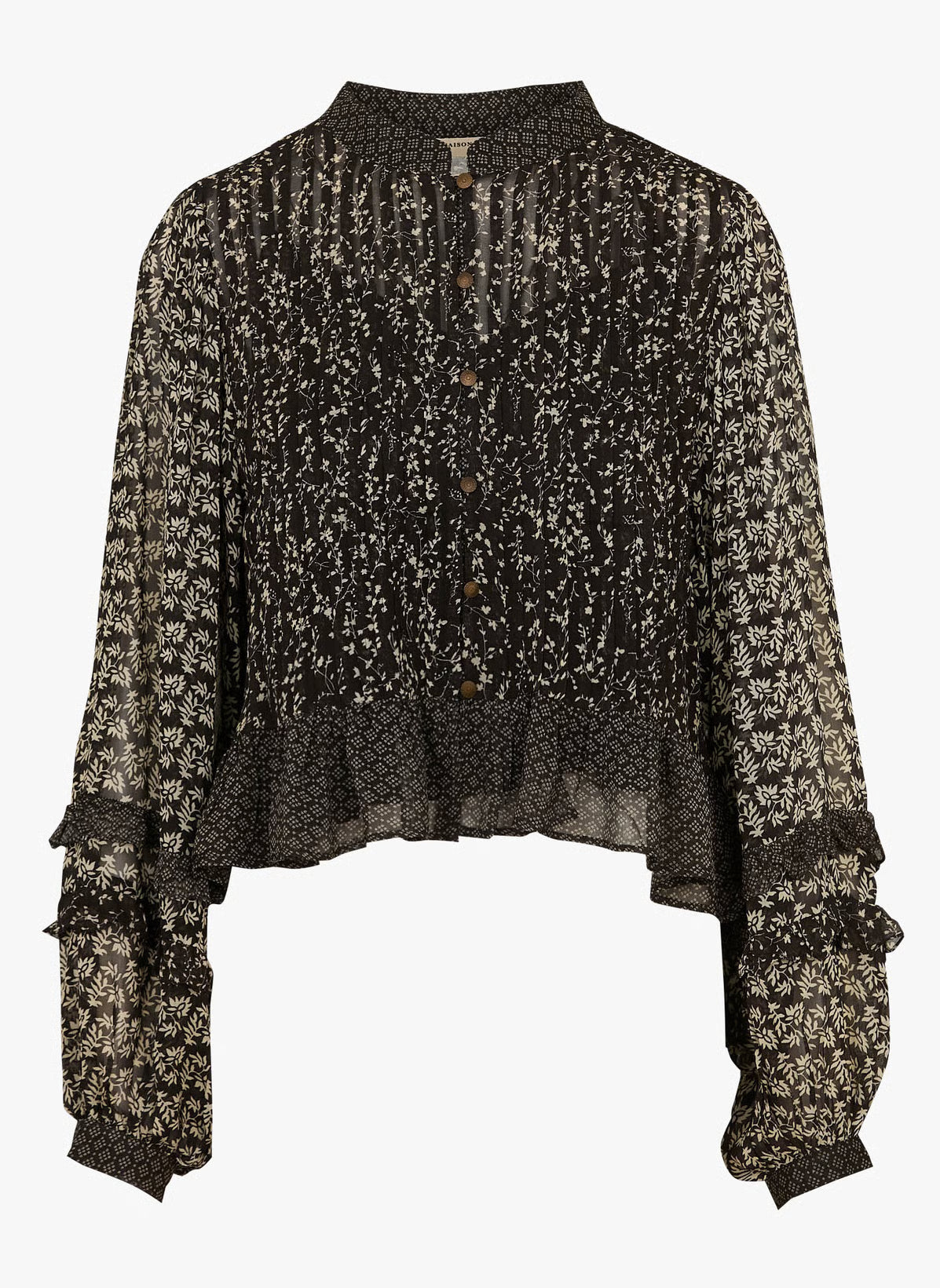 Catalina Blouse - Black Sheep