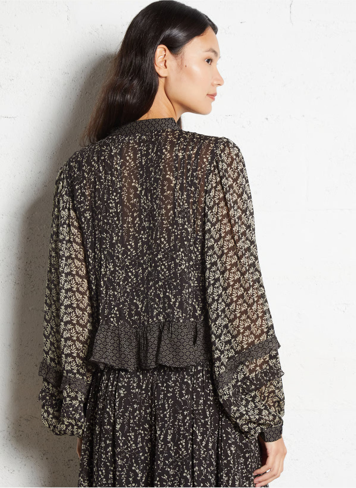 Catalina Blouse - Black Sheep