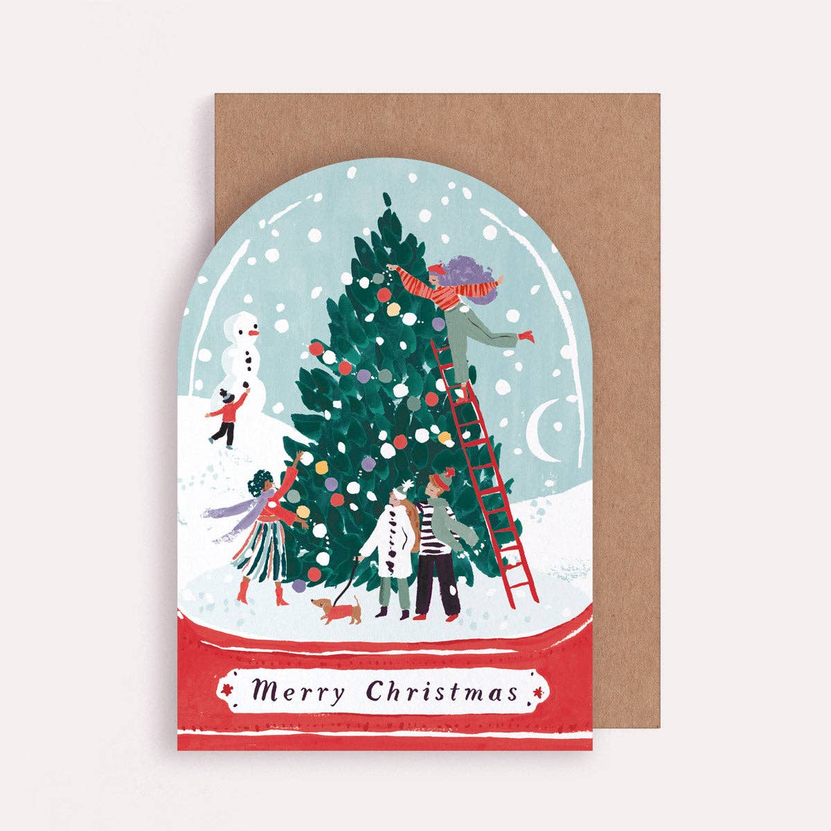 Snowglobe Christmas Card | Holiday Cards | Christmas 2025