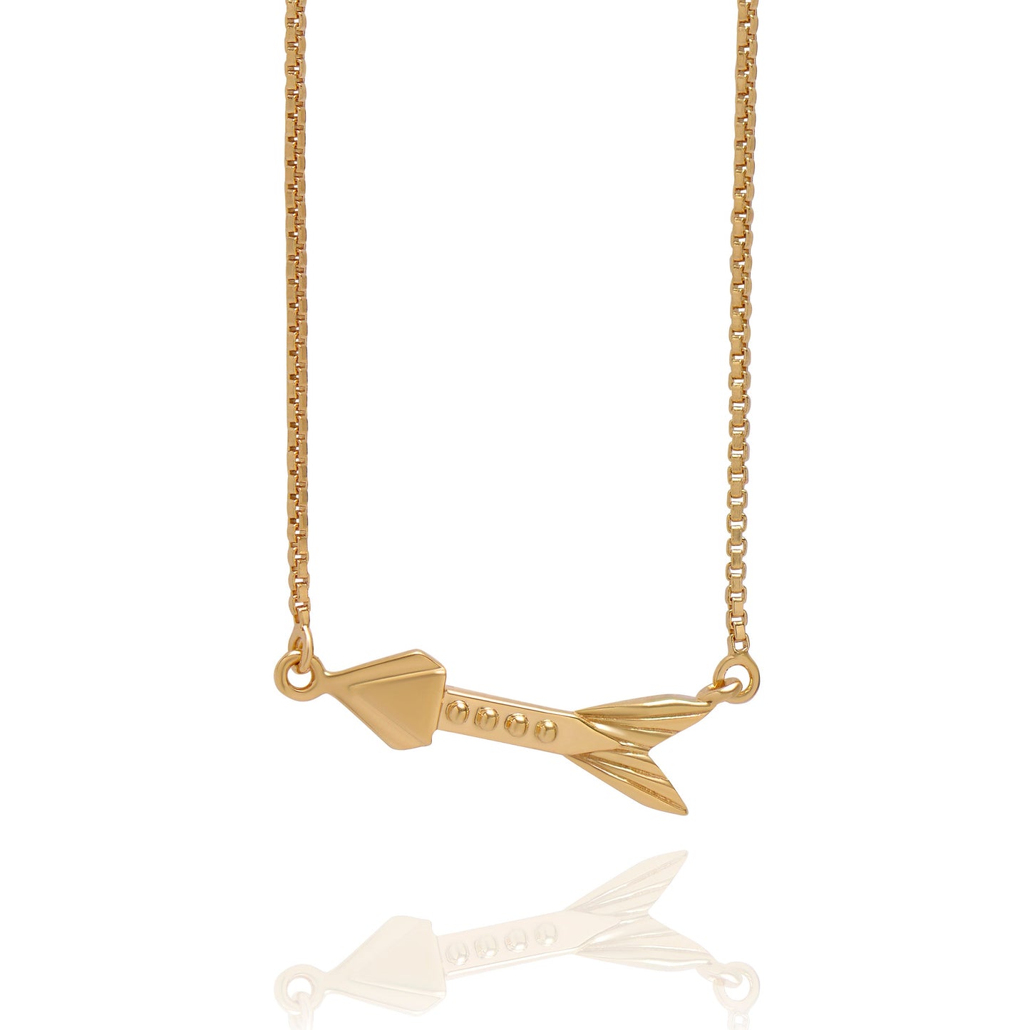 Electric Love Arrow Necklace