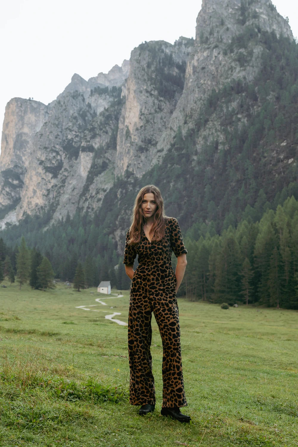 Proceed With Caution Clan Jumpsuit - Black