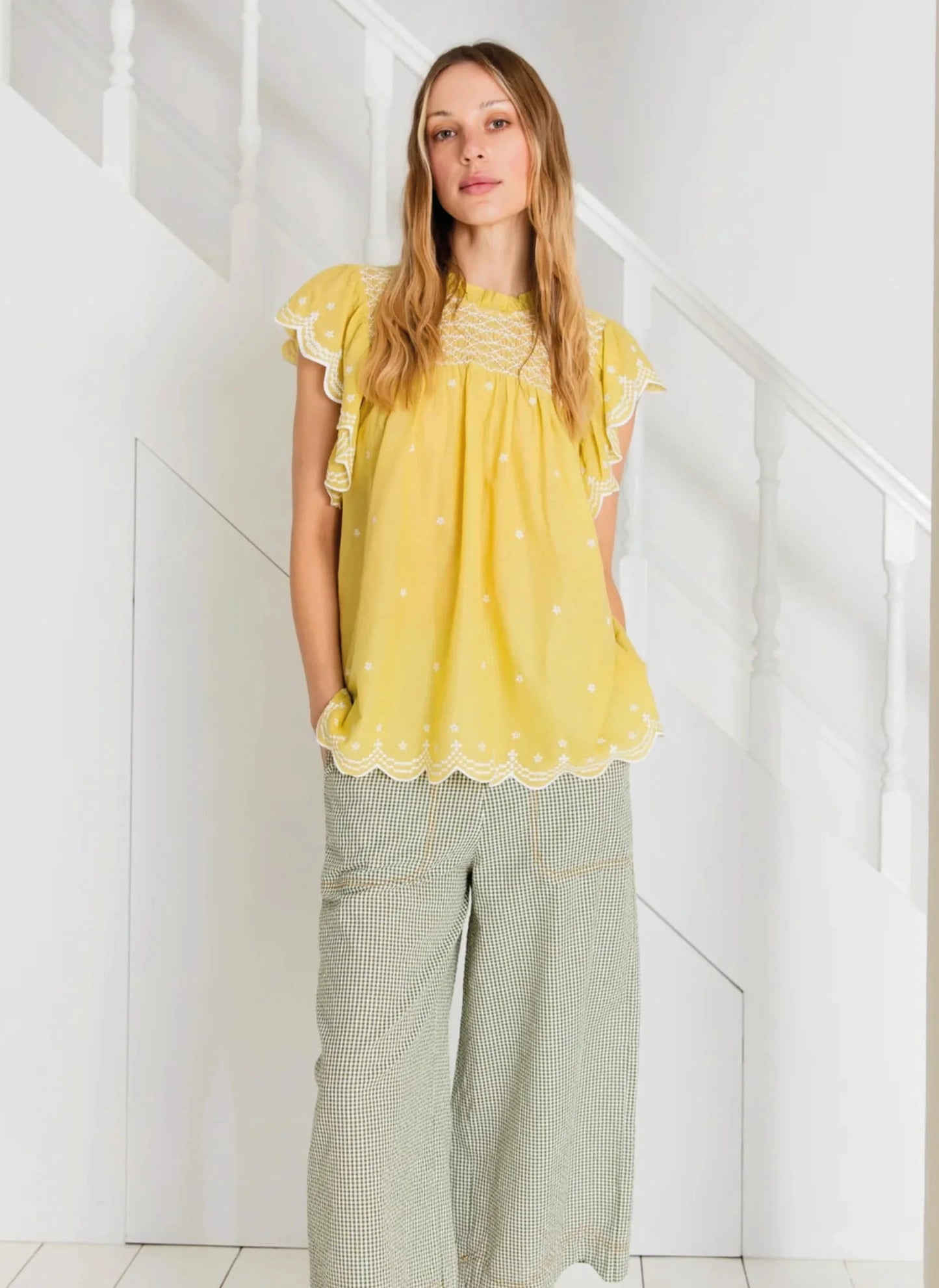 Marcel Top - Lime