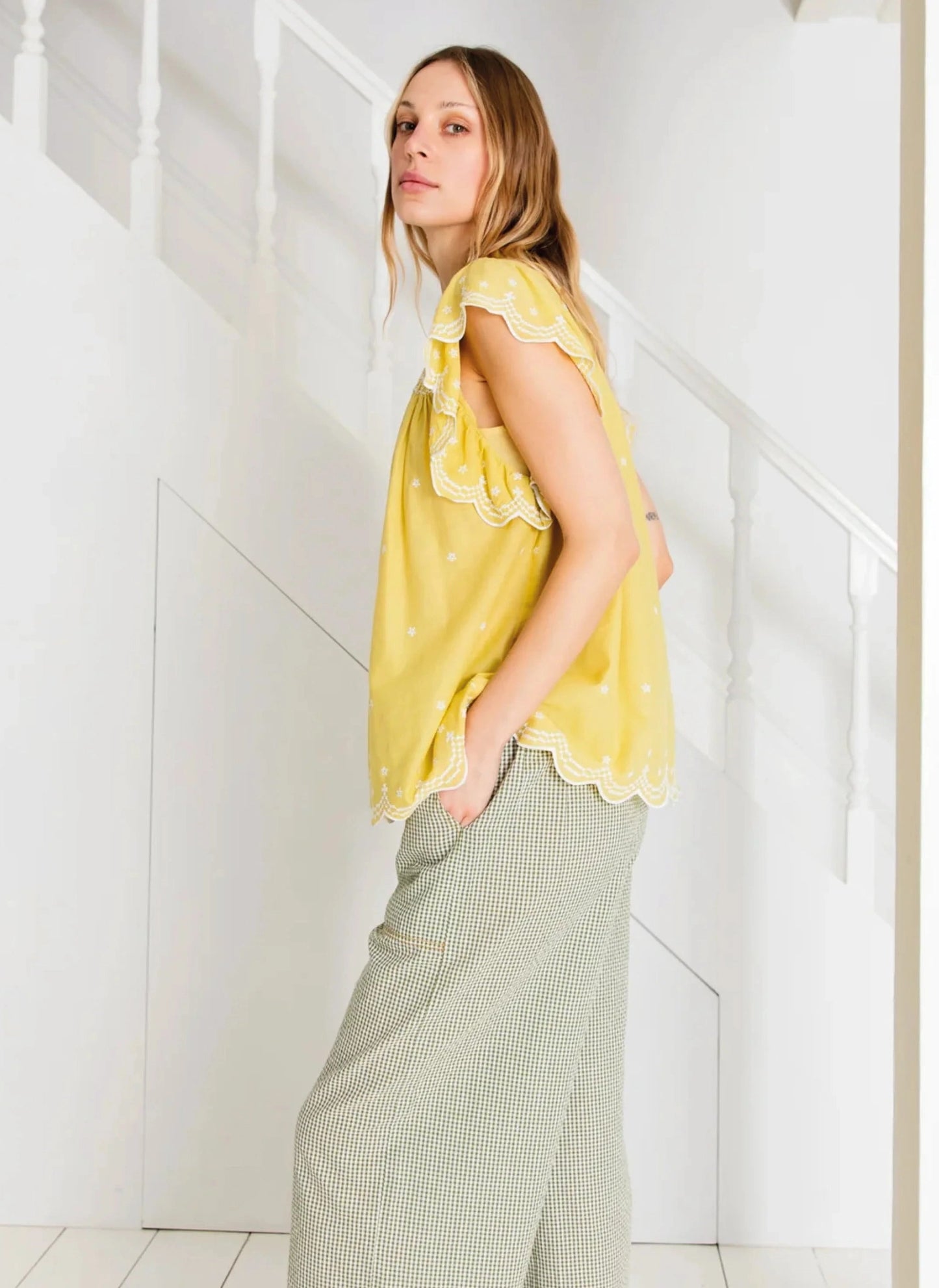 Marcel Top - Lime