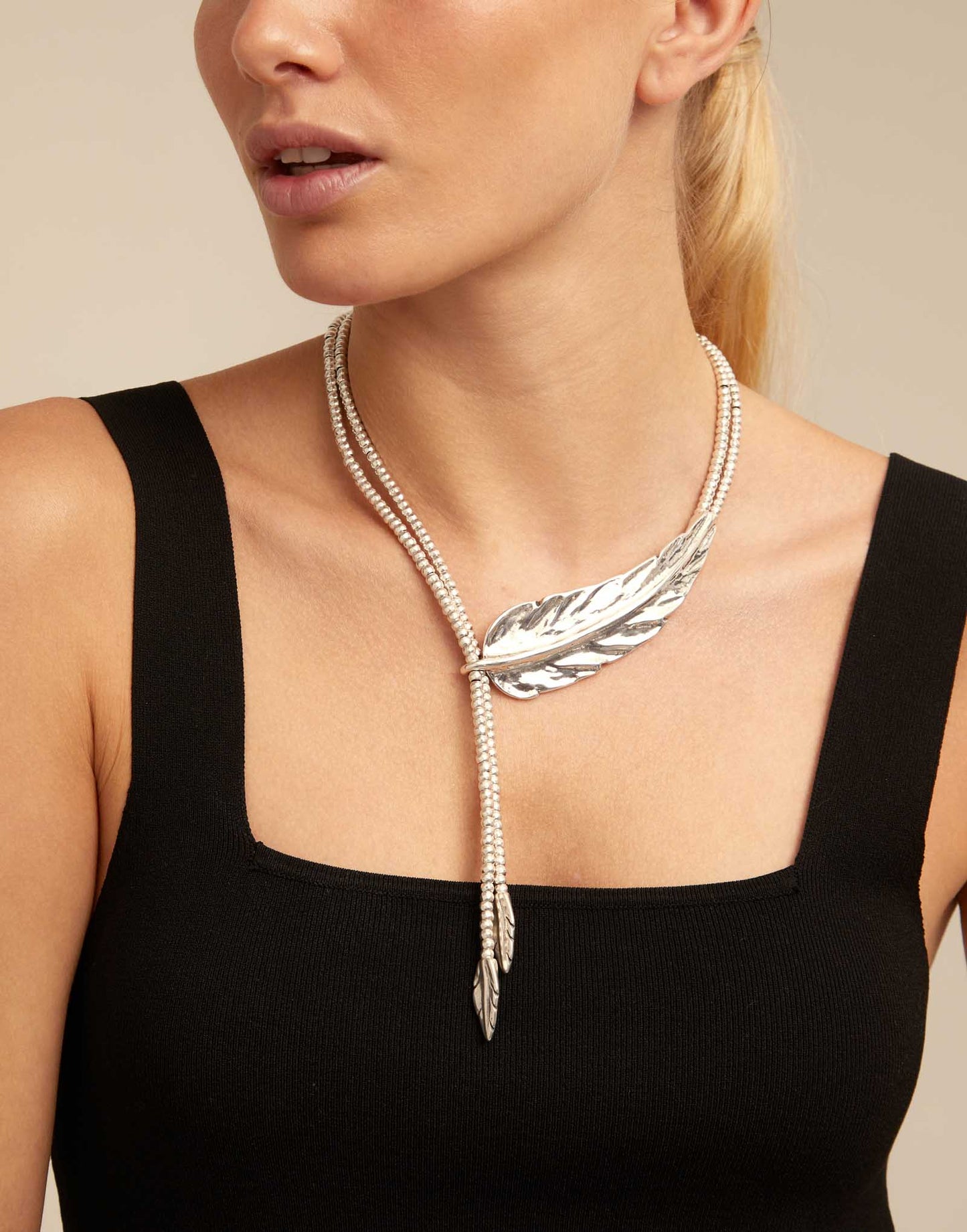 Statement Feather Necklace