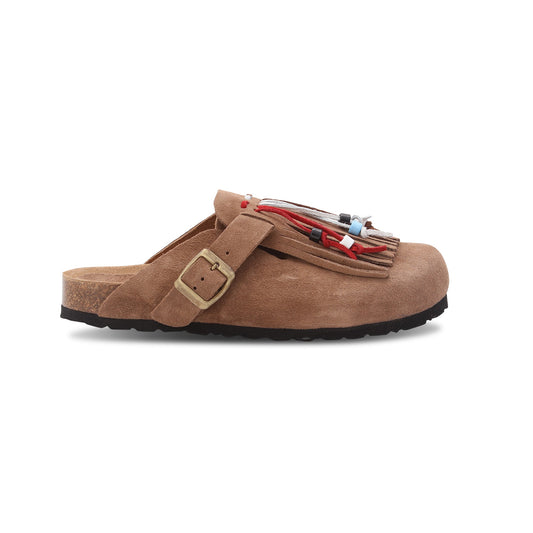 Dandara Sandals - Suede Visone