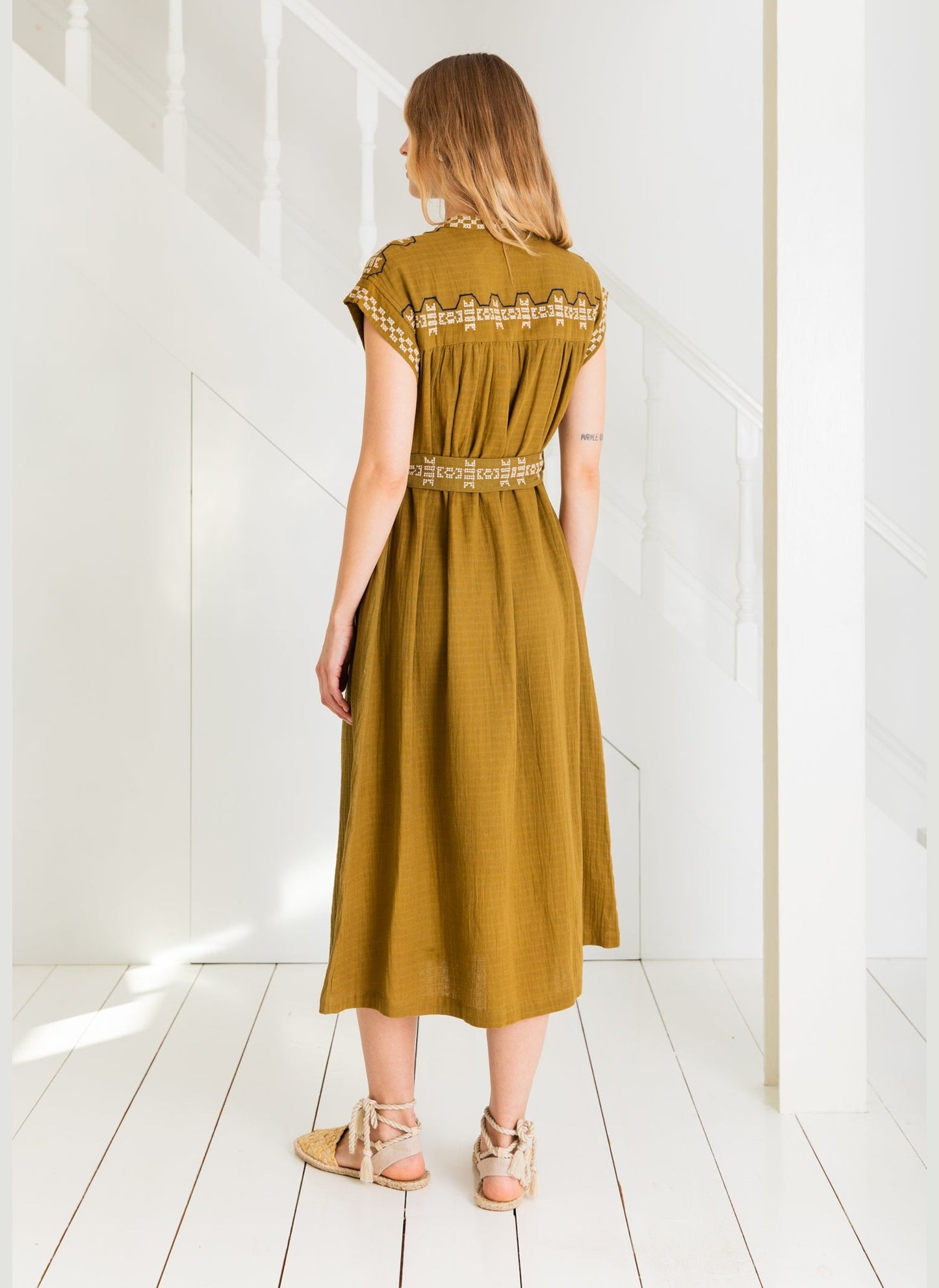 Eden Dress - Olive