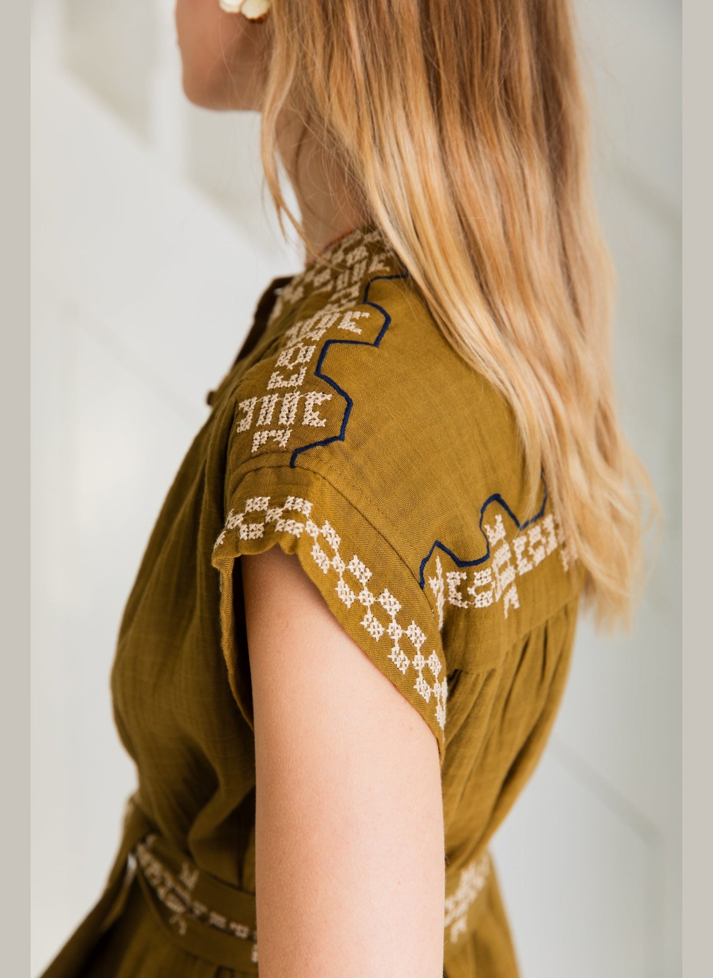 Eden Dress - Olive