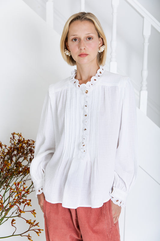 Etienne Shirt - Winter White