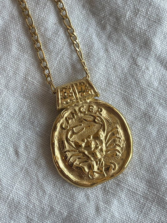 Zodiac Necklace - Cancer