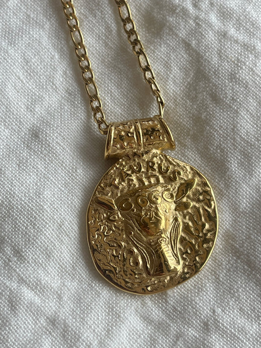 Zodiac Necklace - Taurus