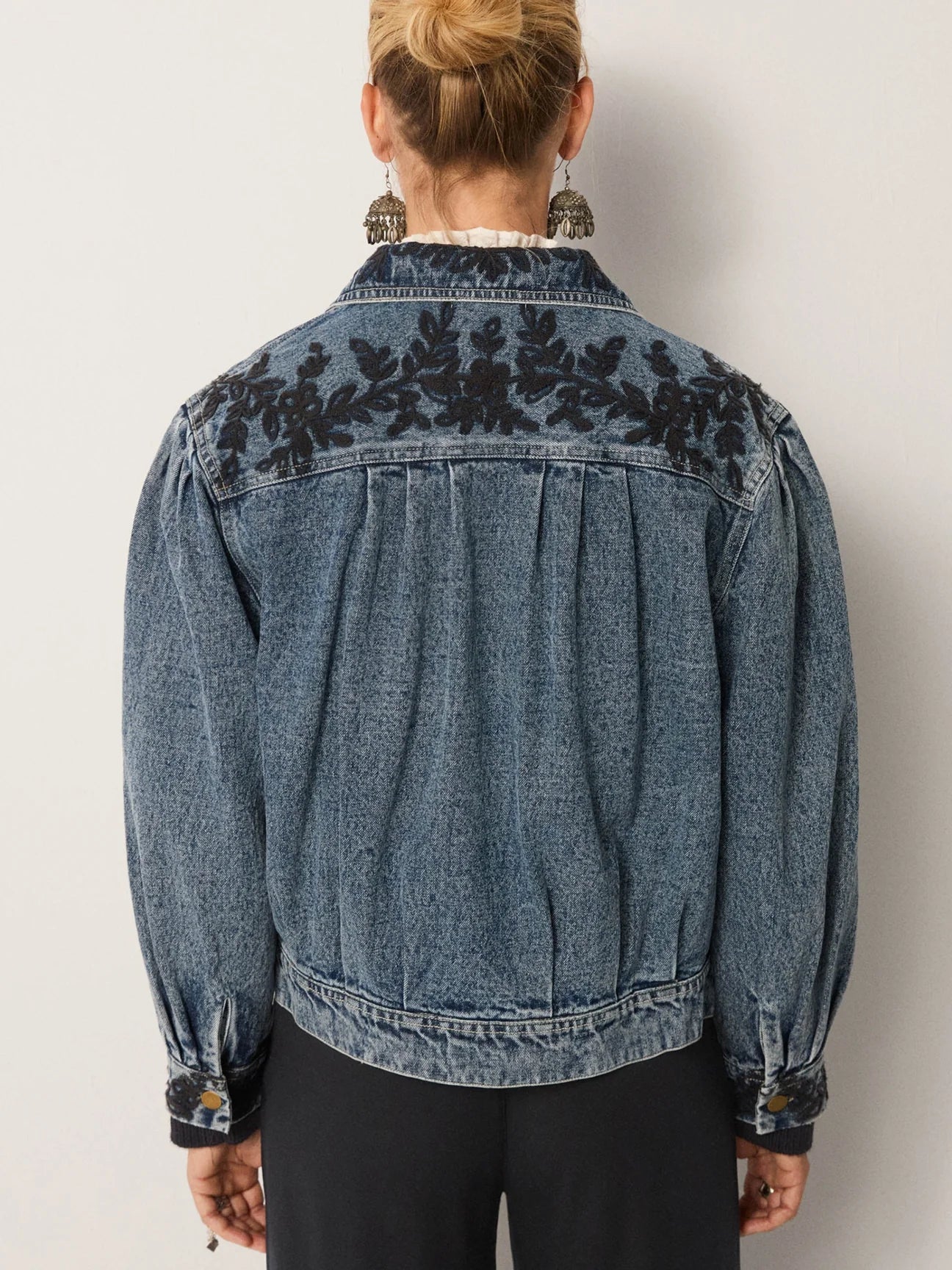 Wesley Jacket & Borg Vest - Western Blue