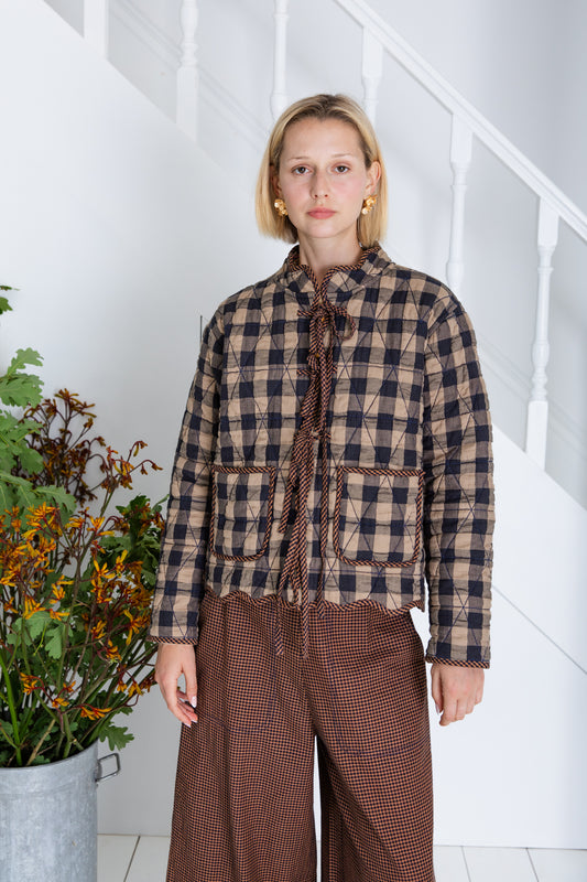 Mikka Jacket - Ink / Sand