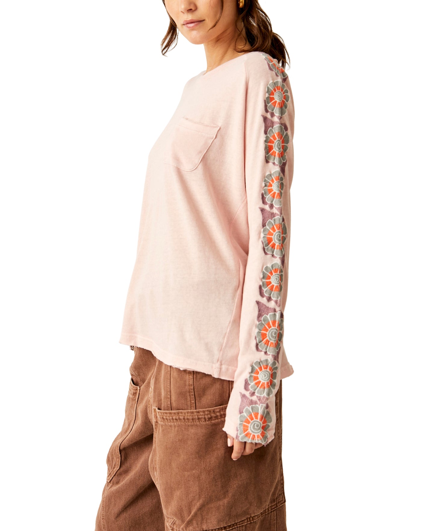 On The Vine Tee - Pink