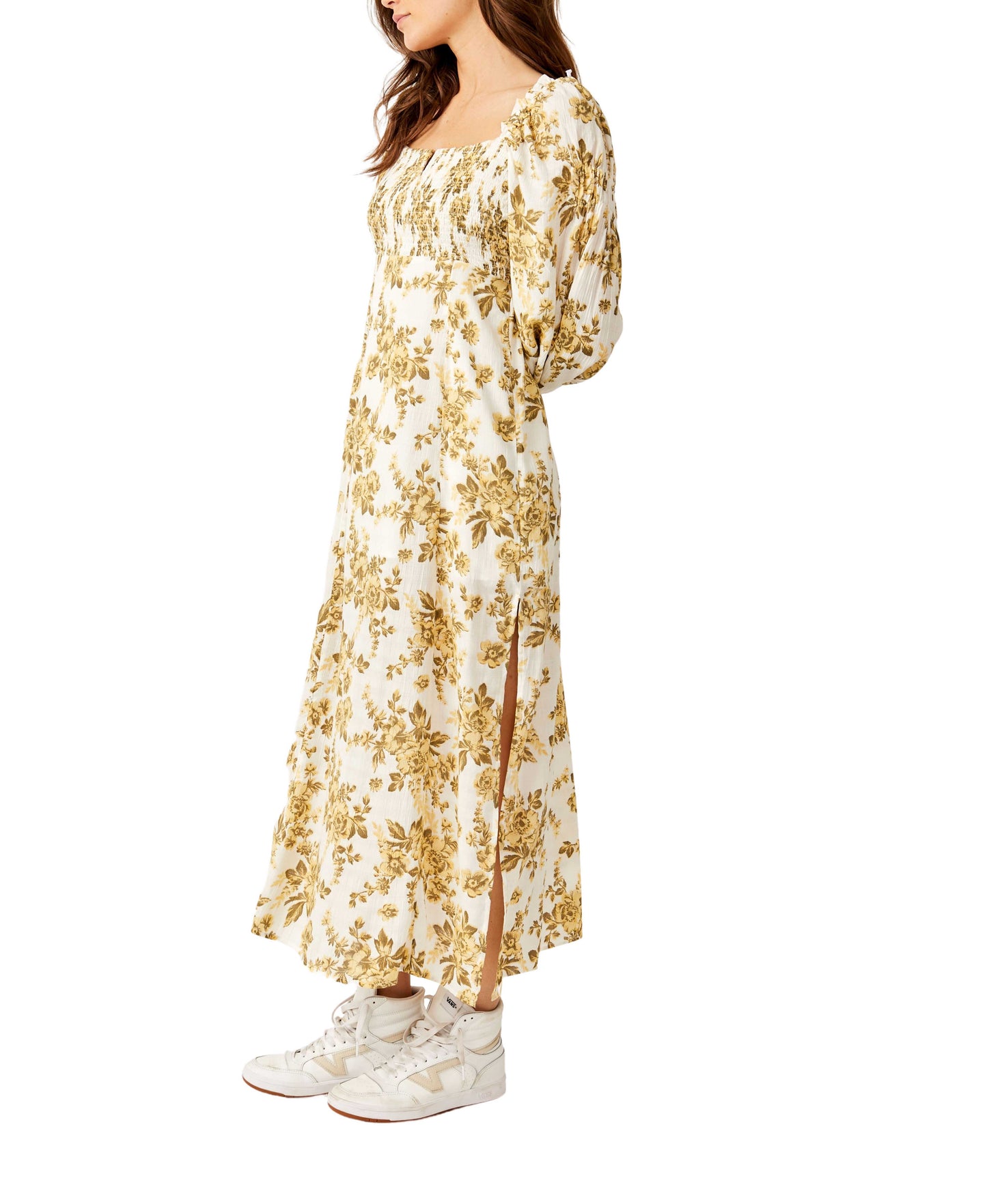 Jaymes Midi Dress - Ivory