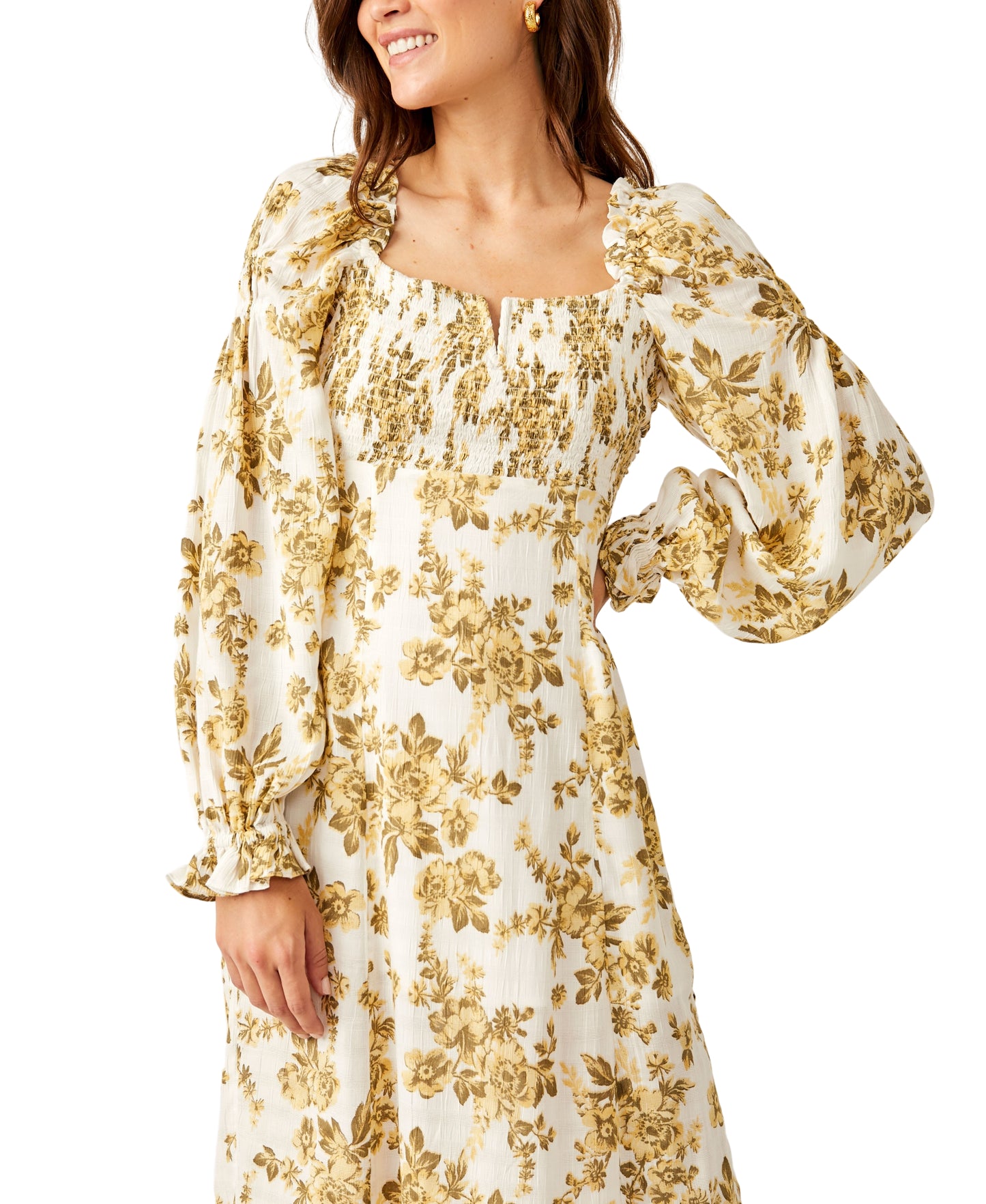 Jaymes Midi Dress - Ivory