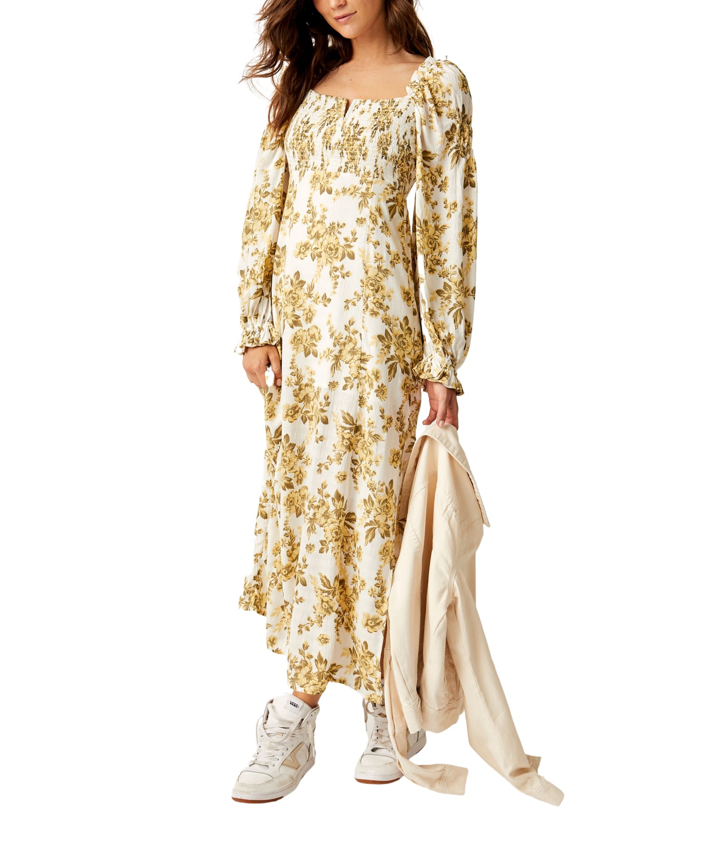 Jaymes Midi Dress - Ivory