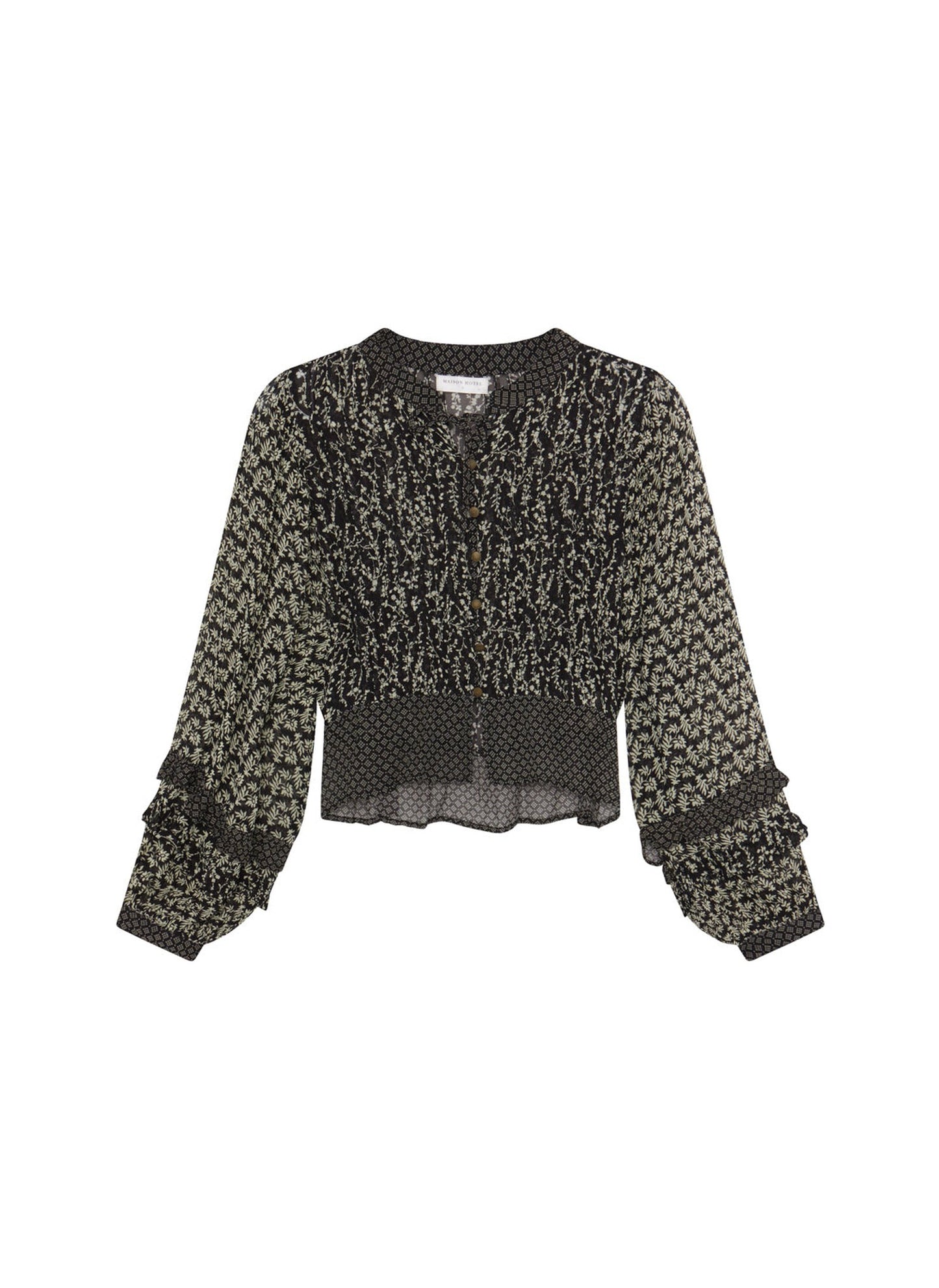 Catalina Blouse - Black Sheep