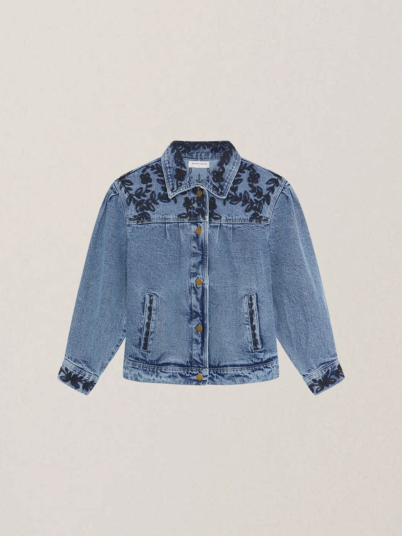 Wesley Jacket & Borg Vest - Western Blue