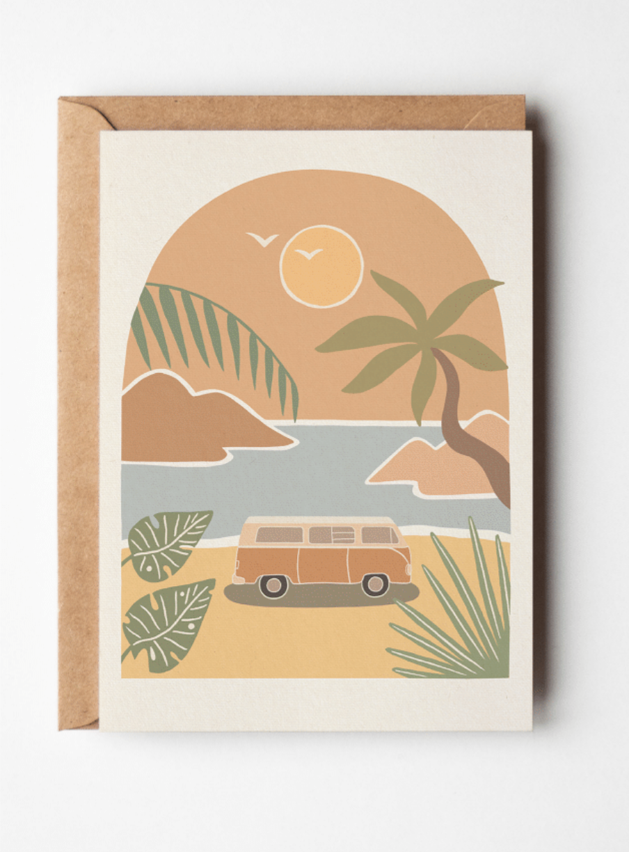 Camper Archway Card