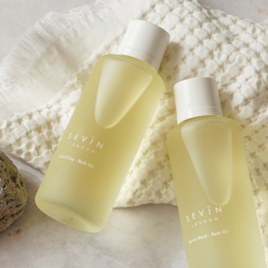 Marble Black Bath Oil 200ml