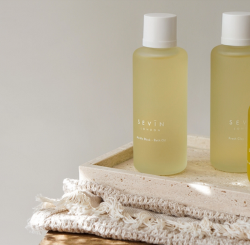 Marble Black Bath Oil 200ml