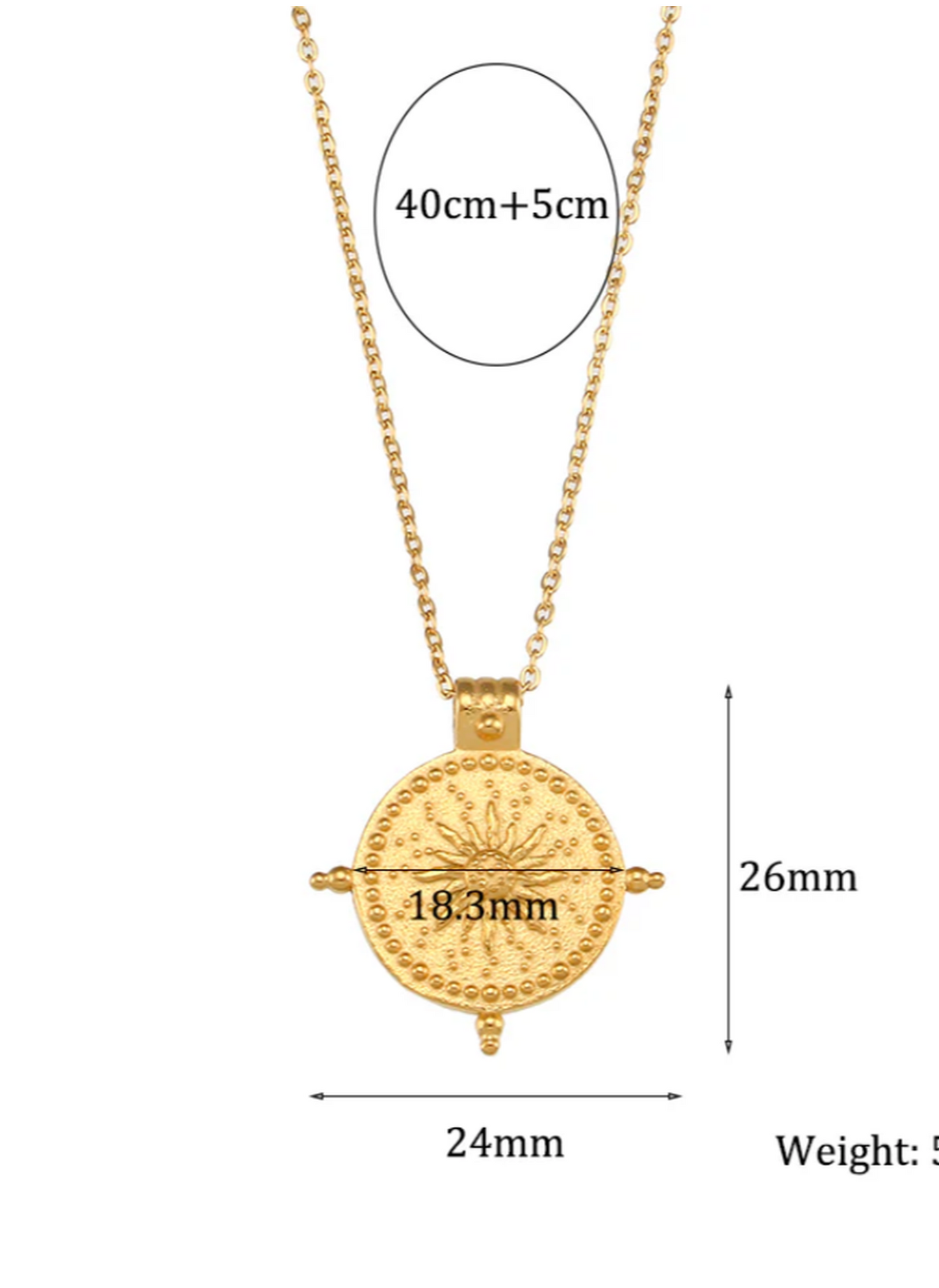 Tulum Pendant Necklace