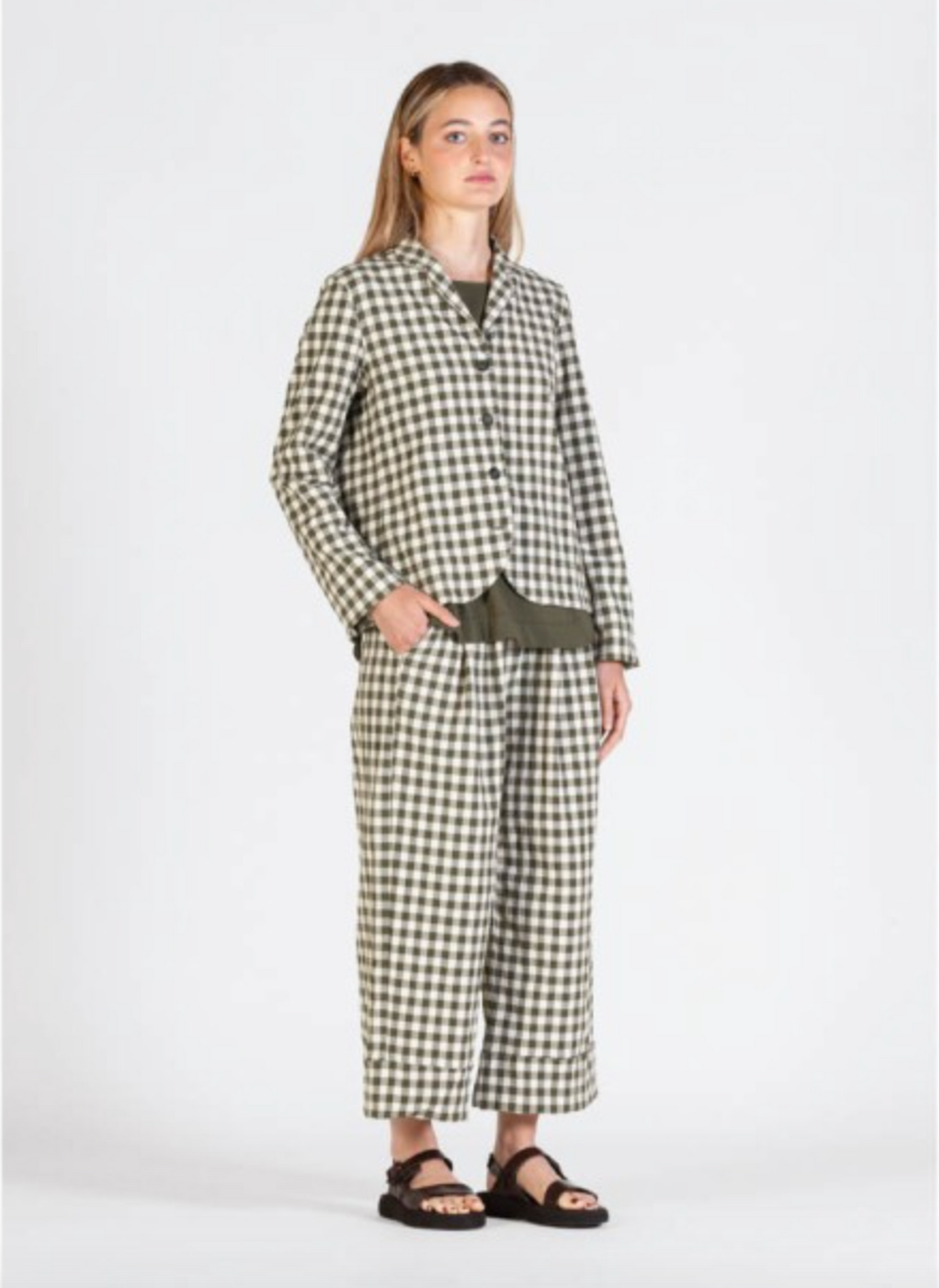 Chiaro Q Pants - Alga
