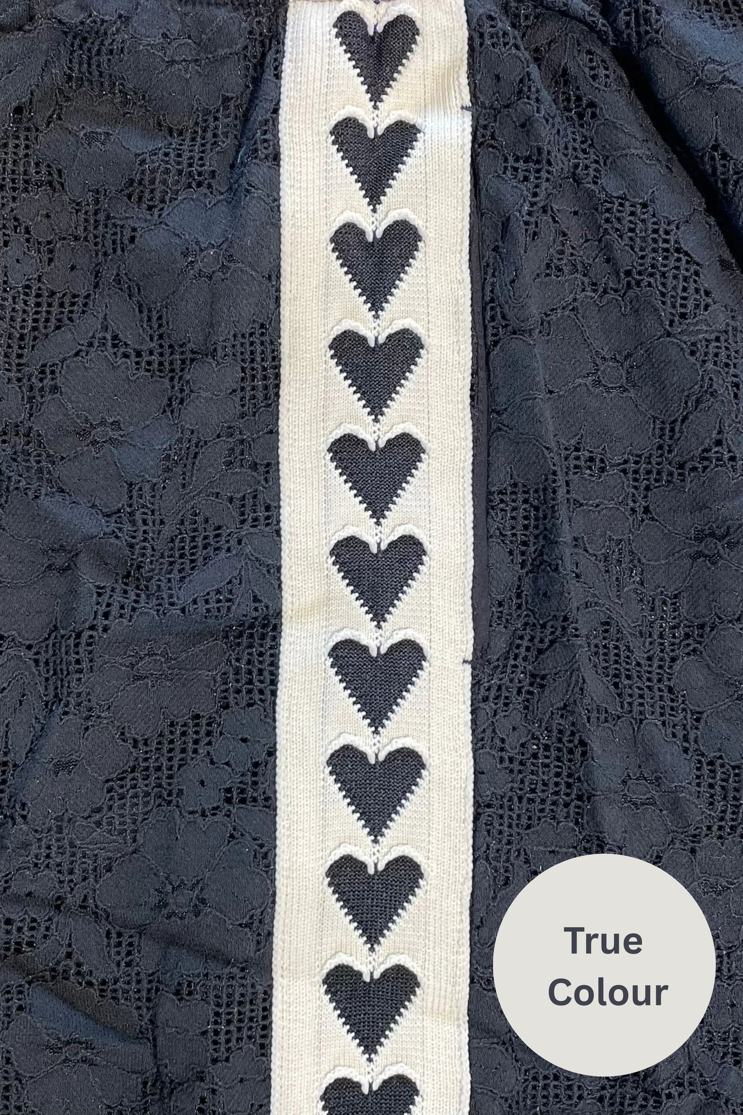 Sabbi The Raving Hearts Pants Lace - Black