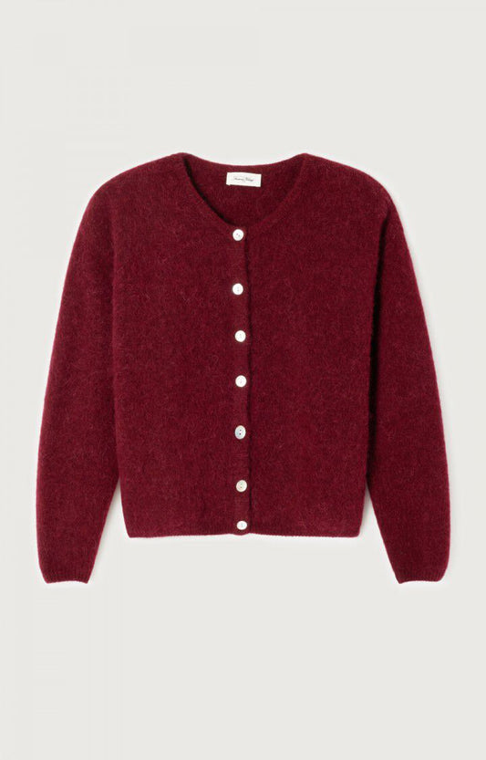 Vitow Cardigan - Cherry