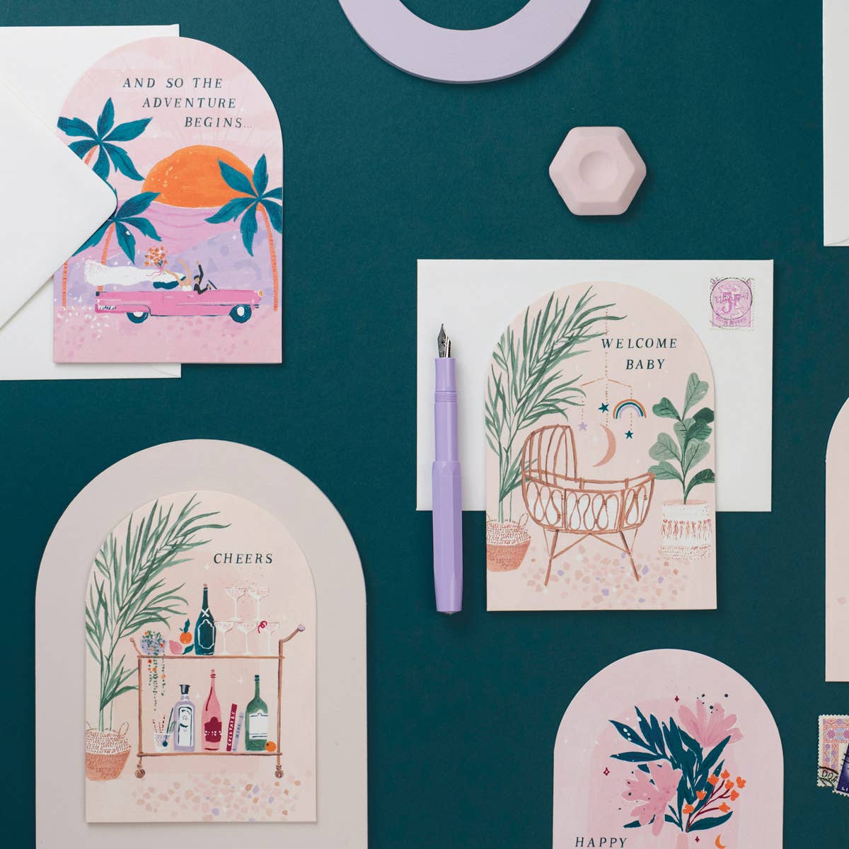Adventures Wedding Card
