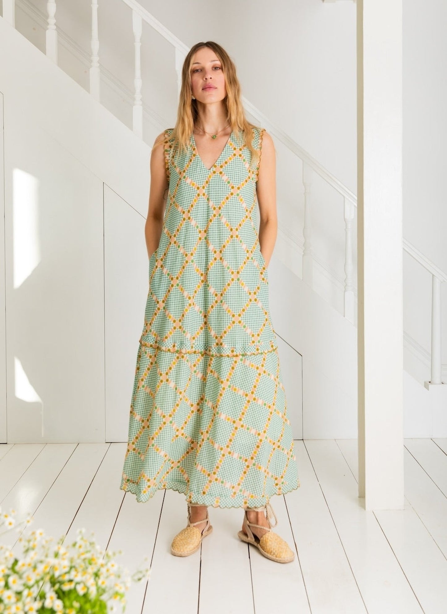 Attie Dress - Sea Mist